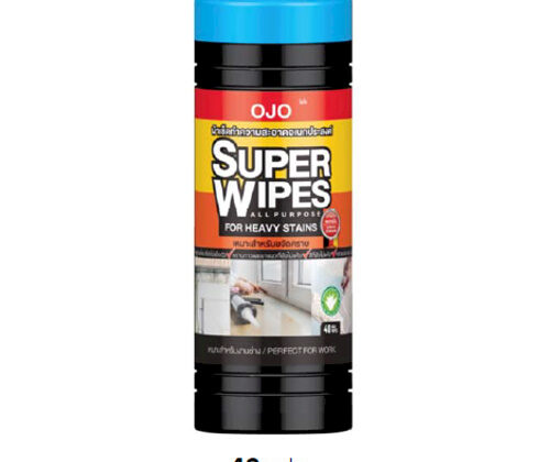 โอโจ ผ้าเช็ดทำความสะอาด สำหรับคราบทั่วไป OJO Super Wipe All Purpose